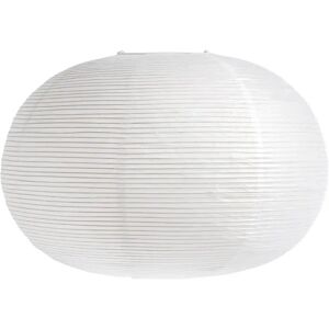 HAY Rice Paper Shade Ellipse Lampeskærm Ø: 70 cm - Classic White