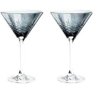 Frederik Bagger Crispy Cocktail Glas 2 stk 22 cl - Sapphire/Blå