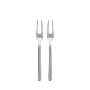 Blomus Stella Serving Forks Set of 2 L: 20 cm - Silver