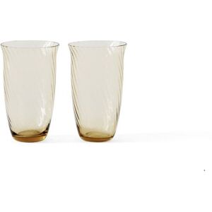 &Tradition SC60 Collect Drinking Glass 2 stk Small 165 ml - Amber