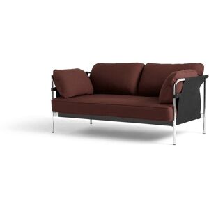 HAY Can 2 Seater L: 172 cm - Steelcut 655 / Black Powder Coated Steel