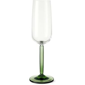 Kähler Hammershøi Champagneglas 24 cl 2 stk - Grøn