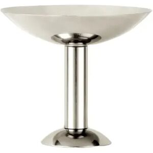 LOUISE ROE Metal Champagne Coupe Tall H: 12 cm - Stainless Steel