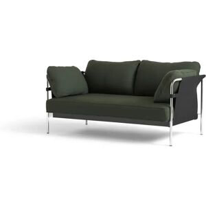 HAY Can 2 Seater L: 172 cm - Steelcut 975 / Chromed Steel