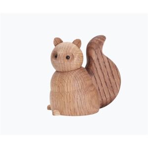 Andersen Furniture Squirrel Figur Large 10,5x6,5x10 cm - Oak