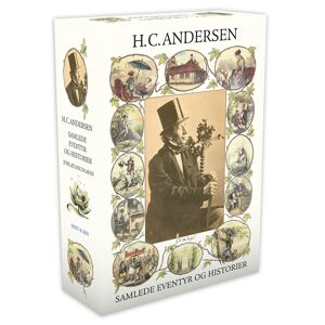 H.C. Andersen Samlede eventyr og historier Blå - Bog af H.C. Andersen - Indbundet