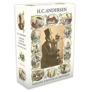 H.C. Andersen Samlede eventyr og historier Rød - Bog af H.C. Andersen - Indbundet