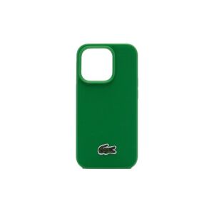 Lacosteunisex. Np1507mp_l86 Iphone 15 Pro-Etui Med Grøn Pique-Effekt (Osfa), Casual, Silikone