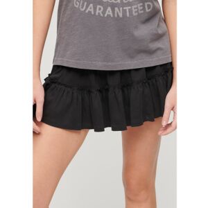 Superdrytil Kvinder. W7210319a Sort Stribet Mininederdel Med Niveauer (L), Casual, Bomuld Superdrytil Kvinder. W7210319a Sort Stribet Mininederdel Med Niveauer (L), Casual, Bomuld