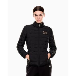 Ea7til Kvinder. 8ntb21_tnf8z Foldbar Vatteret Jakke Core Lady Sort (M), Casual, Polyester Ea7til Kvinder. 8ntb21_tnf8z Foldbar Vatteret Jakke Core Lady Sort (M), Casual, Polyester
