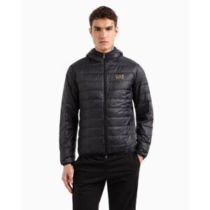 Ea7unisex. 8npb24_pngpz Sammenklappelig Dunjakke Core Identity Sort (Xxs), Casual, Polyester Ea7unisex. 8npb24_pngpz Sammenklappelig Dunjakke Core Identity Sort (Xxs), Casual, Polyester