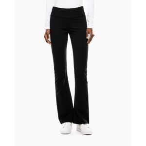 Ea7til Kvinder. 7w000460_af12484 Sorte Strikkede Bootcut-Leggings (Xxs), Casual, Bomuld Ea7til Kvinder. 7w000460_af12484 Sorte Strikkede Bootcut-Leggings (Xxs), Casual, Bomuld