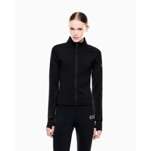 Ea7til Kvinder. 7w001150_af12501 Cardigan-Sweatshirt I Teknisk Stof Natural Ventus7 Dynamic Athlete Sort (Xxs), Sport, Genanvendt Polister Ea7til Kvinder. 7w001150_af12501 Cardigan-Sweatshirt I Teknisk Stof Natural Ventus7 Dynamic Athlete Sort (Xxs), Sport, Genanvendt Polister