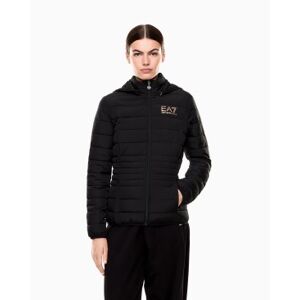 Ea7til Kvinder. 8ntb23_tnf8z Jakke Train Core Lady Sort (S), Casual, Sport, Polyester Ea7til Kvinder. 8ntb23_tnf8z Jakke Train Core Lady Sort (S), Casual, Sport, Polyester