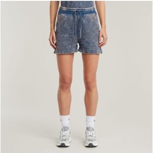 G-Startil Kvinder. D26562-D575-H364 Kort Overfarvet Sweat Blå (L), Casual, Bomuld G-Startil Kvinder. D26562-D575-H364 Kort Overfarvet Sweat Blå (L), Casual, Bomuld