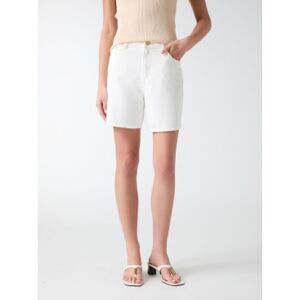 Guesstil Kvinder. W6gd1ad0704 Super Afslappede Shorts (30), Hvid, Casual, Bomuld Guesstil Kvinder. W6gd1ad0704 Super Afslappede Shorts (30), Hvid, Casual, Bomuld