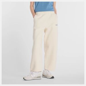 New Balancetil Kvinder. Wp53505 Reimagined Fleece Barrel Leg Pants Beige (L), Casual, Bomuld New Balancetil Kvinder. Wp53505 Reimagined Fleece Barrel Leg Pants Beige (L), Casual, Bomuld