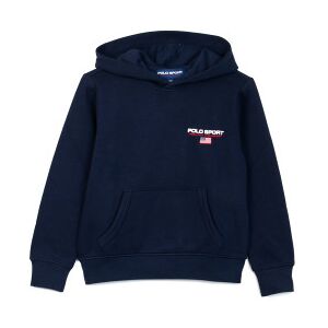 Polo Ralph Laurentil Drenge. 323p01528501 Polo Sport Fleece-Sweatshirt Med Hætte Blå ((L) 10/12años= 150/161cm), Casual, Bomuld, Børnetøj Polo Ralph Laurentil Drenge. 323p01528501 Polo Sport Fleece-Sweatshirt Med Hætte Blå ((L) 10/12años= 150/161cm), Casual, Bomuld, Børnetøj