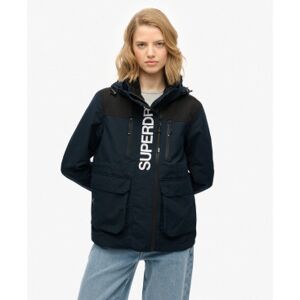 Superdrytil Kvinder. W5011847a Colour Block Ultimate Jacket Navy (L), Casual, Polyester, Blå Superdrytil Kvinder. W5011847a Colour Block Ultimate Jacket Navy (L), Casual, Polyester, Blå
