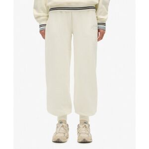 Superdrytil Kvinder. W7011221a Jogger Country Club Cuff Country Club Cuff Bukser Off-White (S), Hvid, Casual, Bomuld Superdrytil Kvinder. W7011221a Jogger Country Club Cuff Country Club Cuff Bukser Off-White (S), Hvid, Casual, Bomuld