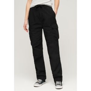 Superdrytil Kvinder. W7011070a Lavtsiddende Cargobukser Til Sort (28/30), Casual, Bomuld Superdrytil Kvinder. W7011070a Lavtsiddende Cargobukser Til Sort (28/30), Casual, Bomuld