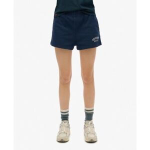 Superdrytil Kvinder. W7110447a Grafiske Shorts Athletic Essential Navy (S), Casual, Bomuld, Blå Superdrytil Kvinder. W7110447a Grafiske Shorts Athletic Essential Navy (S), Casual, Bomuld, Blå