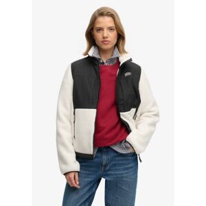Superdrytil Kvinder. W5012072a Fleece Hybrid Trekker Jacket Hvid (L), Casual, Genanvendt Polister Superdrytil Kvinder. W5012072a Fleece Hybrid Trekker Jacket Hvid (L), Casual, Genanvendt Polister