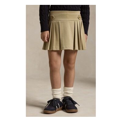 Polo Ralph Laurentil Piger. 312749584002 Beige Plisseret Ponte Skort (4años= 102/108cm), Casual, Polyester, Børnetøj Polo Ralph Laurentil Piger. 312749584002 Beige Plisseret Ponte Skort (4años= 102/108cm), Casual, Polyester, Børnetøj