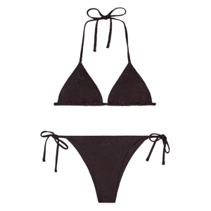 Giorgio Armani Emporio Armanitil Kvinder. Ew000786_af20241 Bikini Jacquard-Mønster Brun (Xs), Badetøj, Polyester Giorgio Armani Emporio Armanitil Kvinder. Ew000786_af20241 Bikini Jacquard-Mønster Brun (Xs), Badetøj, Polyester