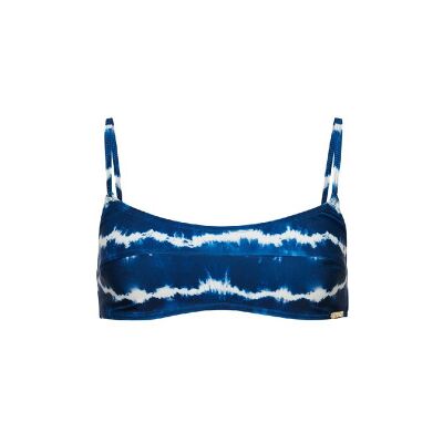 Superdrytil Kvinder. W3010368a Blå Batikfarvet Bikinitop (Xl), Casual, Badetøj, Polyester Superdrytil Kvinder. W3010368a Blå Batikfarvet Bikinitop (Xl), Casual, Badetøj, Polyester