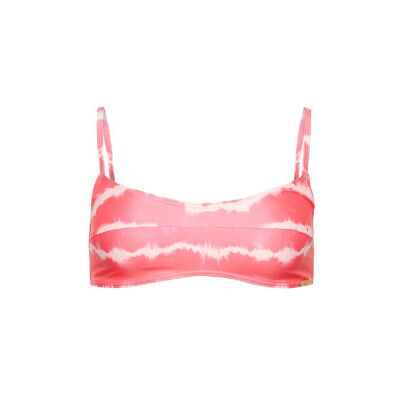 Superdrytil Kvinder. W3010368a Pink Batikfarvet Bikinitop (M), Casual, Badetøj, Polyester Superdrytil Kvinder. W3010368a Pink Batikfarvet Bikinitop (M), Casual, Badetøj, Polyester