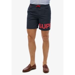Superdrytil Mænd. M3010244a Badedragt Med Marineblå Grafik (S), Badetøj, Genanvendt Polister, Bæredygtig Superdrytil Mænd. M3010244a Badedragt Med Marineblå Grafik (S), Badetøj, Genanvendt Polister, Bæredygtig