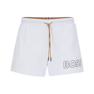 Bosstil Mænd. 50469280 Mooneye Badedragt Hvid (Xxl), Badetøj, Polyester Bosstil Mænd. 50469280 Mooneye Badedragt Hvid (Xxl), Badetøj, Polyester