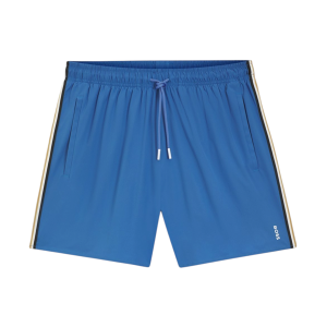 Bosstil Mænd. 50491594 Ikoniske Badeshorts Blå (M), Badetøj, Polyester Bosstil Mænd. 50491594 Ikoniske Badeshorts Blå (M), Badetøj, Polyester
