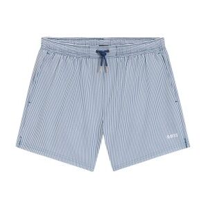 Bosstil Mænd. 50540042 Badebukser Sirsaka Stof Broderet Logo Blå (Xl), Badetøj, Polyester Bosstil Mænd. 50540042 Badebukser Sirsaka Stof Broderet Logo Blå (Xl), Badetøj, Polyester