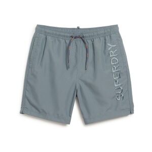 Superdrytil Mænd. M3010227a Premium Broderet Badedragt Grå (S), Badetøj, Bæredygtig, Genanvendt Polyester Superdrytil Mænd. M3010227a Premium Broderet Badedragt Grå (S), Badetøj, Bæredygtig, Genanvendt Polyester