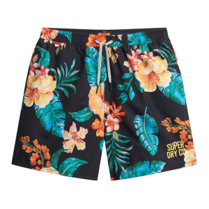 Superdrytil Mænd. M3010242a Flerfarvet Badedragt Med Hawaii-Print (M), Sort, Badetøj, Genanvendt Polister, Bæredygtig Superdrytil Mænd. M3010242a Flerfarvet Badedragt Med Hawaii-Print (M), Sort, Badetøj, Genanvendt Polister, Bæredygtig