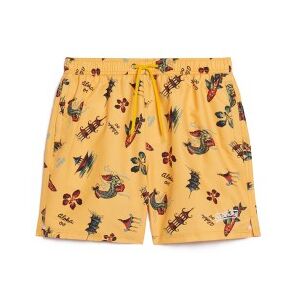 Superdrytil Mænd. M3010232a Badedragt Med Hawaii-Print Genbrugt Gul (M), Badetøj, Genanvendt Polister, Bæredygtig Superdrytil Mænd. M3010232a Badedragt Med Hawaii-Print Genbrugt Gul (M), Badetøj, Genanvendt Polister, Bæredygtig