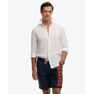 Superdrytil Mænd. M3010268a Logo 19 Navy Boardshort Badeshorts (Xl), Badetøj, Genanvendt Polister, Blå Superdrytil Mænd. M3010268a Logo 19 Navy Boardshort Badeshorts (Xl), Badetøj, Genanvendt Polister, Blå