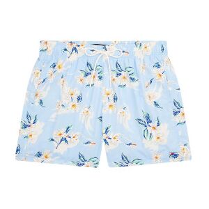 Tommy Hilfigertil Mænd. Um0um03491 Mellemlange Badedragtshorts Med Blåt Print (S), Badetøj, Nylon Tommy Hilfigertil Mænd. Um0um03491 Mellemlange Badedragtshorts Med Blåt Print (S), Badetøj, Nylon