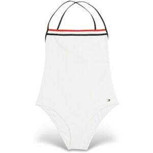 Tommy Hilfigertil Kvinder. Uw0uw05849 Global Stripe Badedragt Med Struktureret Hvid (Xl), Badetøj, Nylon Tommy Hilfigertil Kvinder. Uw0uw05849 Global Stripe Badedragt Med Struktureret Hvid (Xl), Badetøj, Nylon