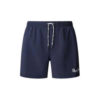 Pepe Jeanstil Mænd. Pmb100004 Pj Solid Marineblå Badedragt (S), Badetøj, Polyester Pepe Jeanstil Mænd. Pmb100004 Pj Solid Marineblå Badedragt (S), Badetøj, Polyester