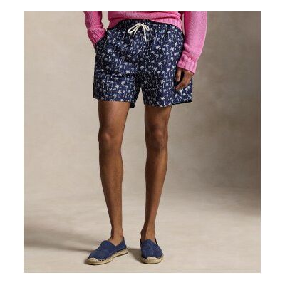 Polo Ralph Laurentil Mænd. 710b13661001 Traveler 14,5 Cm Bermuda Shorty Badedragt (L), Badetøj, Polyester, Blå Polo Ralph Laurentil Mænd. 710b13661001 Traveler 14,5 Cm Bermuda Shorty Badedragt (L), Badetøj, Polyester, Blå