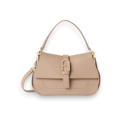 Furlatil Kvinder. Wb01032-Bx2045 Flow Mini Taske Beige (Osfa), Casual, Læder Furlatil Kvinder. Wb01032-Bx2045 Flow Mini Taske Beige (Osfa), Casual, Læder