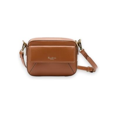 Pepe Jeanstil Kvinder. Pl0300214 Alma Hexia Brun Crossbody-Taske (Osfa), Casual, Polyuretan Pepe Jeanstil Kvinder. Pl0300214 Alma Hexia Brun Crossbody-Taske (Osfa), Casual, Polyuretan