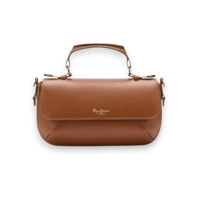 Pepe Jeanstil Kvinder. Pl0300216 Idoia Hexia Skuldertaske Brun (Osfa), Casual, Polyuretan Pepe Jeanstil Kvinder. Pl0300216 Idoia Hexia Skuldertaske Brun (Osfa), Casual, Polyuretan