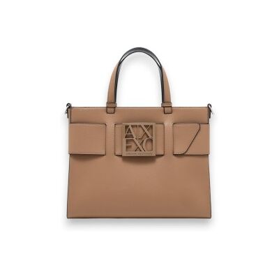 Giorgio Armani A x Armani Exchangetil Kvinder. 9426890a874u6186 Classy Taske Brun (Osfa), Casual, Polyuretan Giorgio Armani A x Armani Exchangetil Kvinder. 9426890a874u6186 Classy Taske Brun (Osfa), Casual, Polyuretan