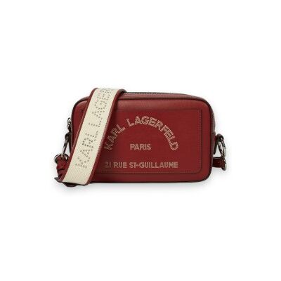 Karl Lagerfeldtil Kvinder. B3w30088 Bandolera Daily Bordeaux (Osfa), Casual, Rødbrun, Læder Karl Lagerfeldtil Kvinder. B3w30088 Bandolera Daily Bordeaux (Osfa), Casual, Rødbrun, Læder