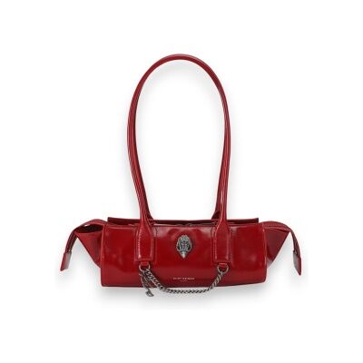 Kurt Geigertil Kvinder. 5965250319 Sloane Eastwest Skuldertaske Rød (Osfa), Casual, Party, Patentlæder Kurt Geigertil Kvinder. 5965250319 Sloane Eastwest Skuldertaske Rød (Osfa), Casual, Party, Patentlæder