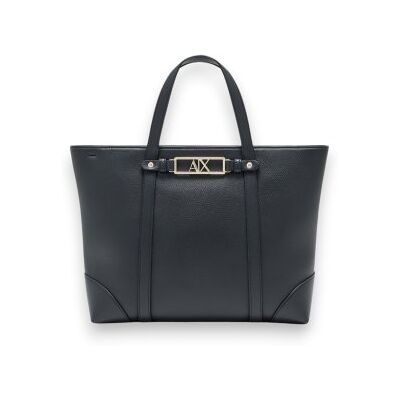 Giorgio Armani A x Armani Exchangetil Kvinder. Xw002609af15632uc010 Sort Shoppertaske (Osfa), Casual, Polyester Giorgio Armani A x Armani Exchangetil Kvinder. Xw002609af15632uc010 Sort Shoppertaske (Osfa), Casual, Polyester